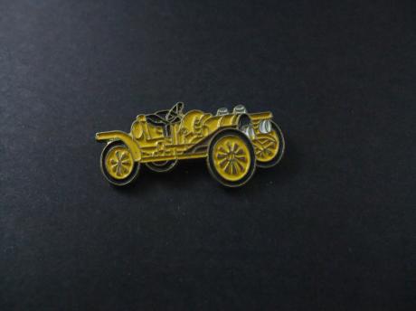 Mercer 30C Amerikaanse oldtimer 1910, geel